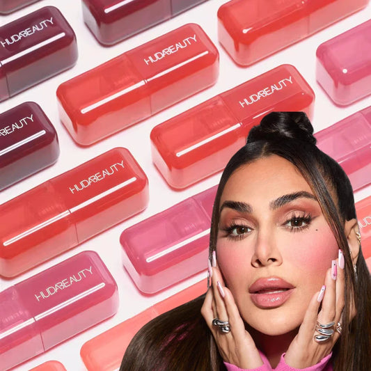 Huda Beauty Blush Filter Soft Glow Liquid Blush and Shiny Lip Gloss