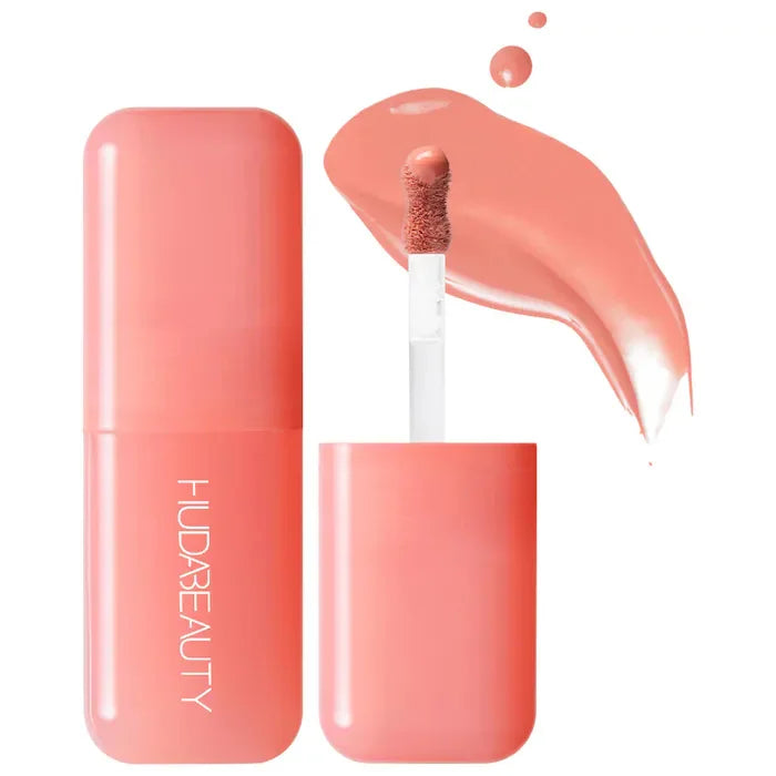 Huda Beauty Blush Filter Soft Glow Liquid Blush and Shiny Lip Gloss