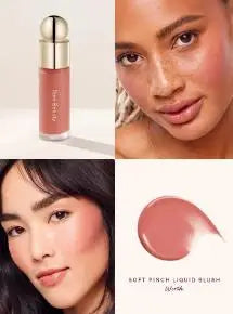 Rare Beauty Liquid Blusher Is Easy To Apply Gives A Natural Makeup Look and Is Not Prone To Dullness Mirror-like Smooth Lipstick